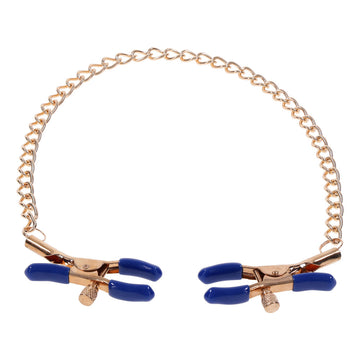 Sportsheets Cougar Chained Nipple Clamps